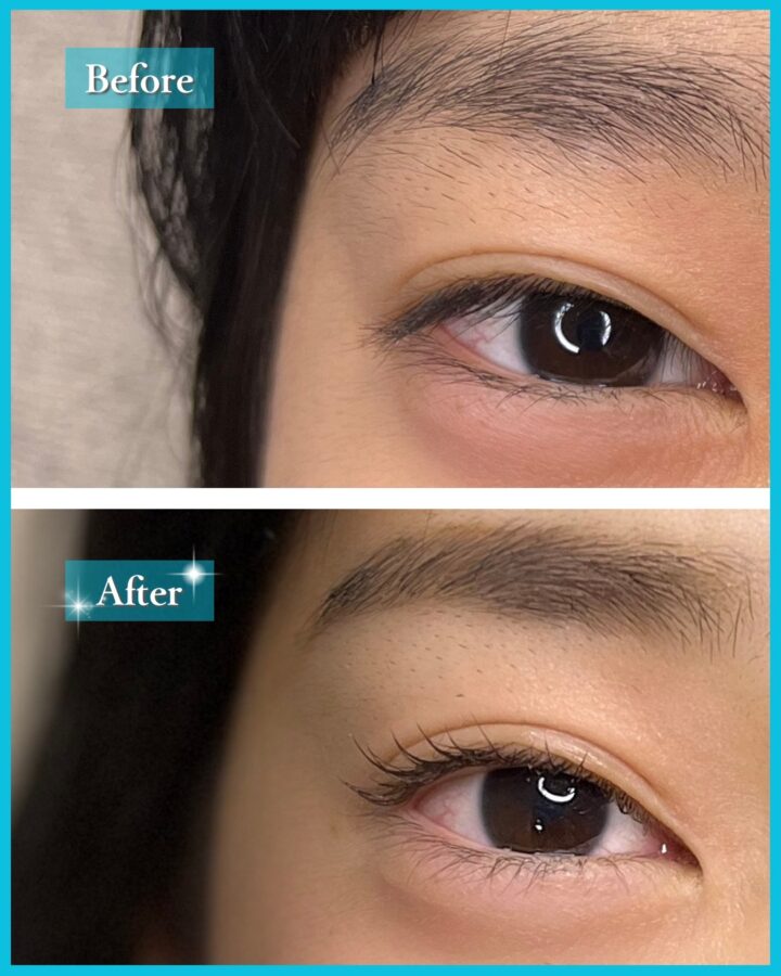 【八女市】まつ毛パーマのビフォーアフター｜自然に目元が華やぐ理由とは？の画像